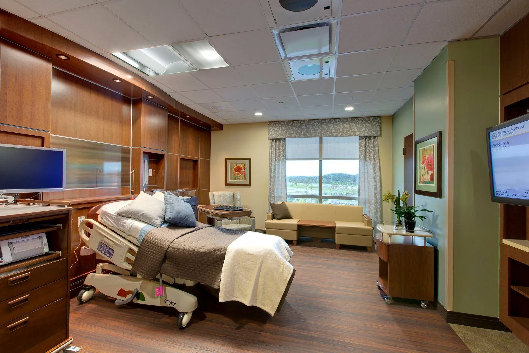 Patient Room, AdventHealth Wesley Chape