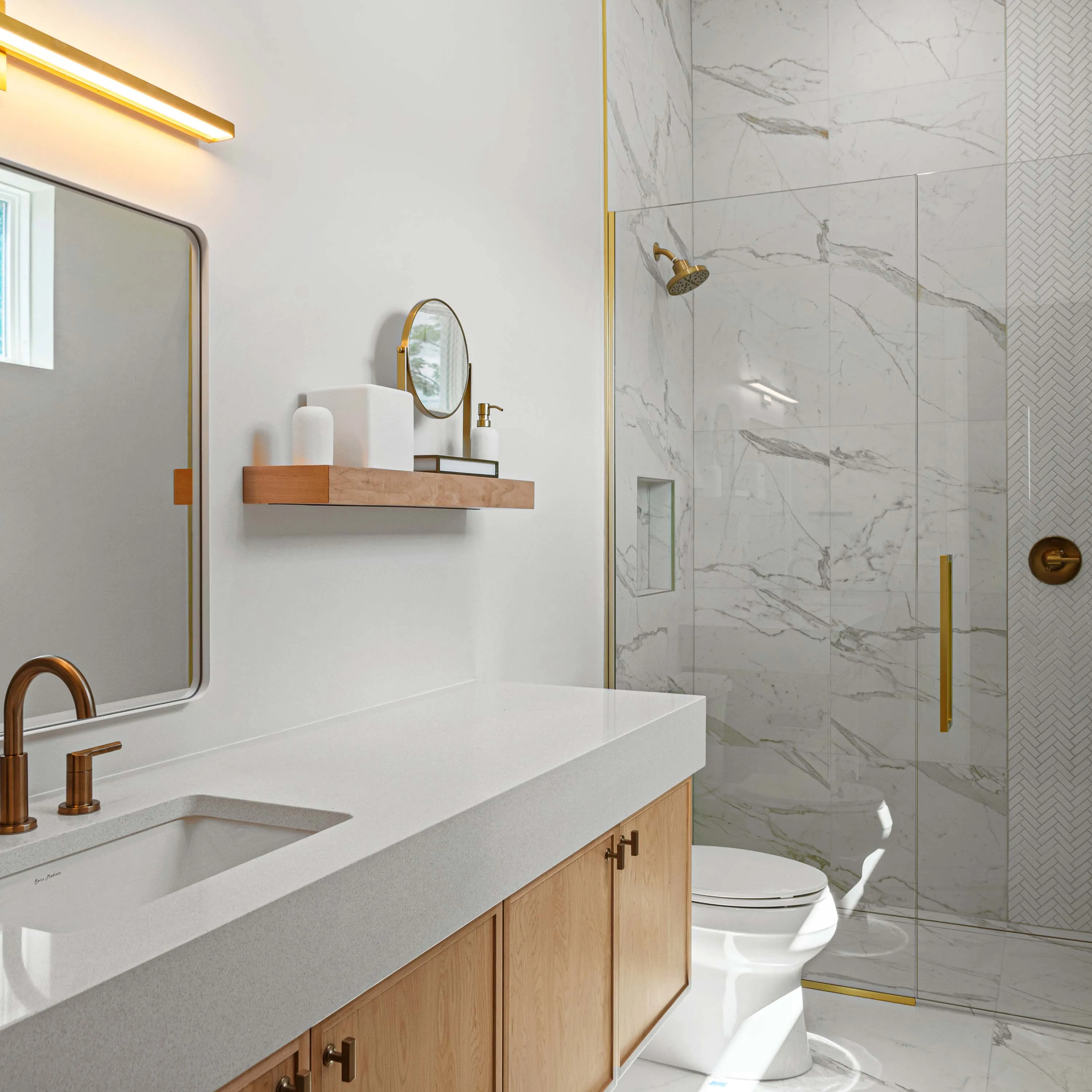 New Construction, Guest Bath,