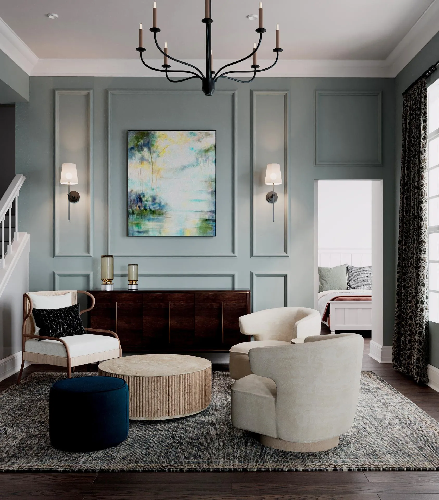 Formal Living Room Design,