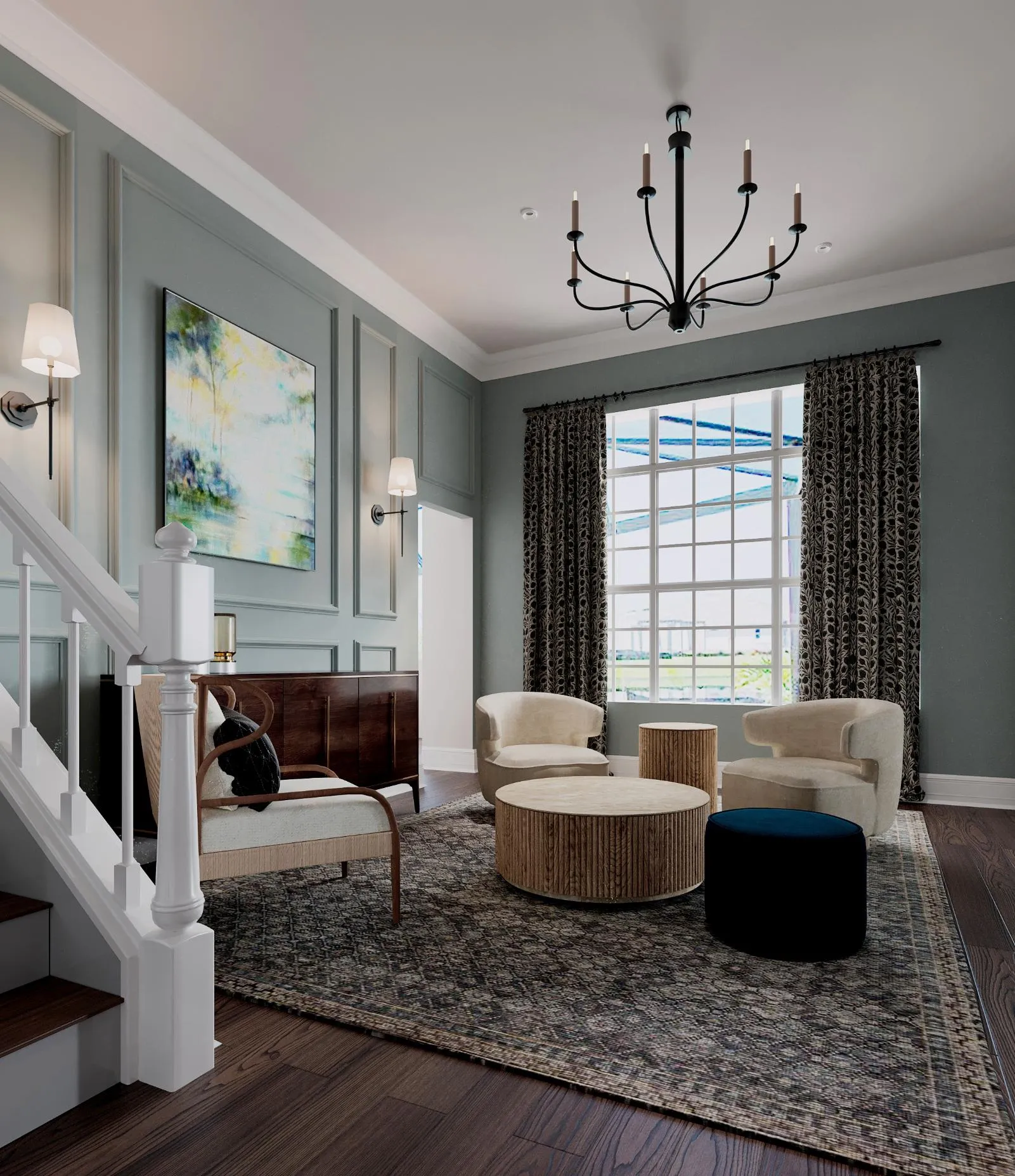 Formal Living Room Design,